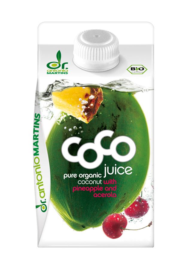 coconut water with pineapple and acerola BIO