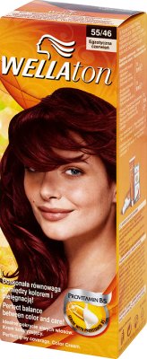 tono crema colorante permanentemente el suero de provitamina b5 55/46 Exotic Red