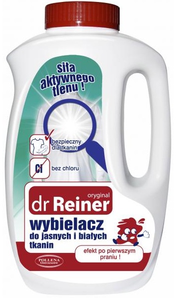 Bleichmittel zu löschen und weißen Stoffen