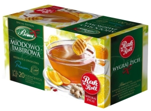 Biofix herbatka owocowa (20 torebek) miodowo-imbirowa