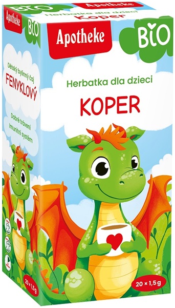Apotheke Herbatka dla dzieci koper BIO