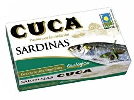 sardines à l'huile d'olive bio