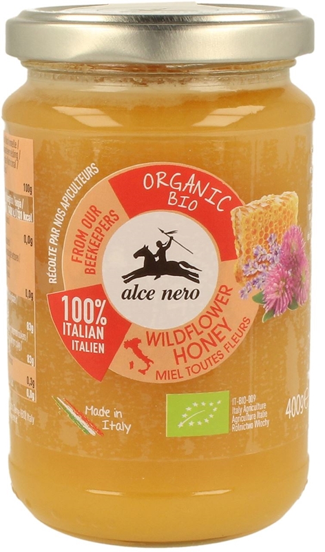 Alce Nero miód nektarowy wielokwiatowy BIO