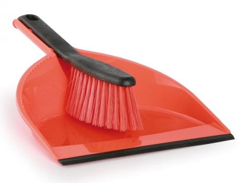 York Sweeper + scoop of red rubber CLIP