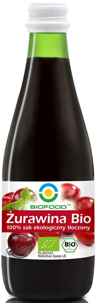 jugo de arándano ecológico