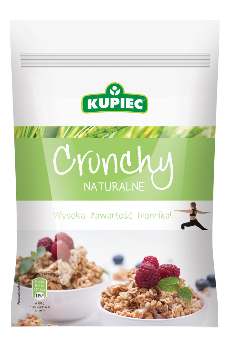 Kupiec Coś Na Ząb Crunchy Naturalne 250g