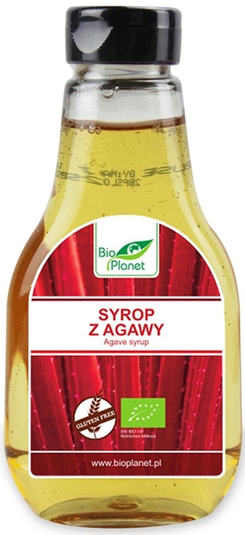 Bio Planet Syrop z agawy bezglutenowy BIO