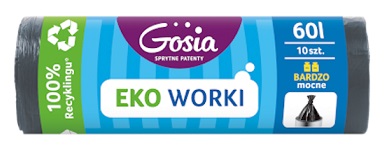 Gosia Worki na śmieci mocne 60l