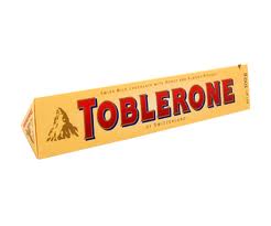 Toblerone szwajcarska czekolada mleczna z nugatem miodowo-migdałowym