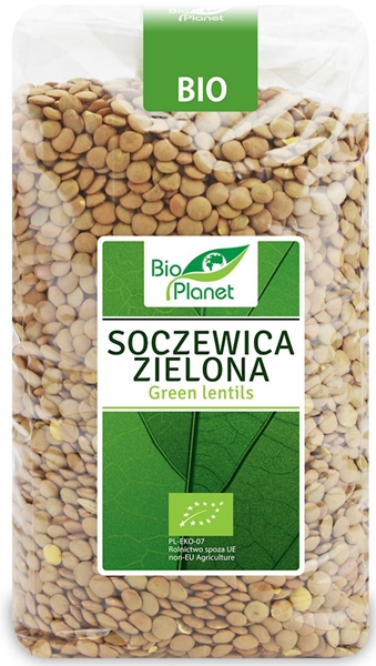 Bio Planet soczewica zielona