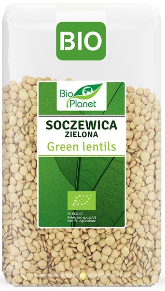 Bio Planet Soczewica zielona BIO