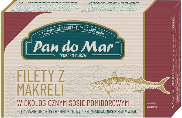 Pan do Mar mackerel fillets in BIO tomato sauce