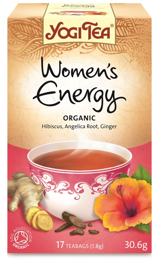 Yogi Tea herbatka ziołowa w saszetkach BIO dla kobiet energia