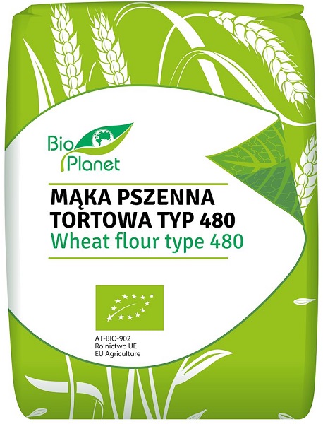 Bio Planet тип 480 Пшеничная мука BIO