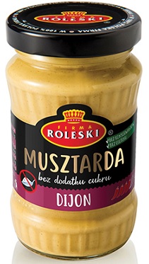 Roleski Musztarda Dijon bez dodatku cukru