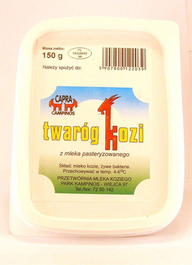 Campinos twaróg kozi z mleka pasteryzowanego