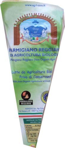 Reggiano -Käse , Parmesan ökologischen