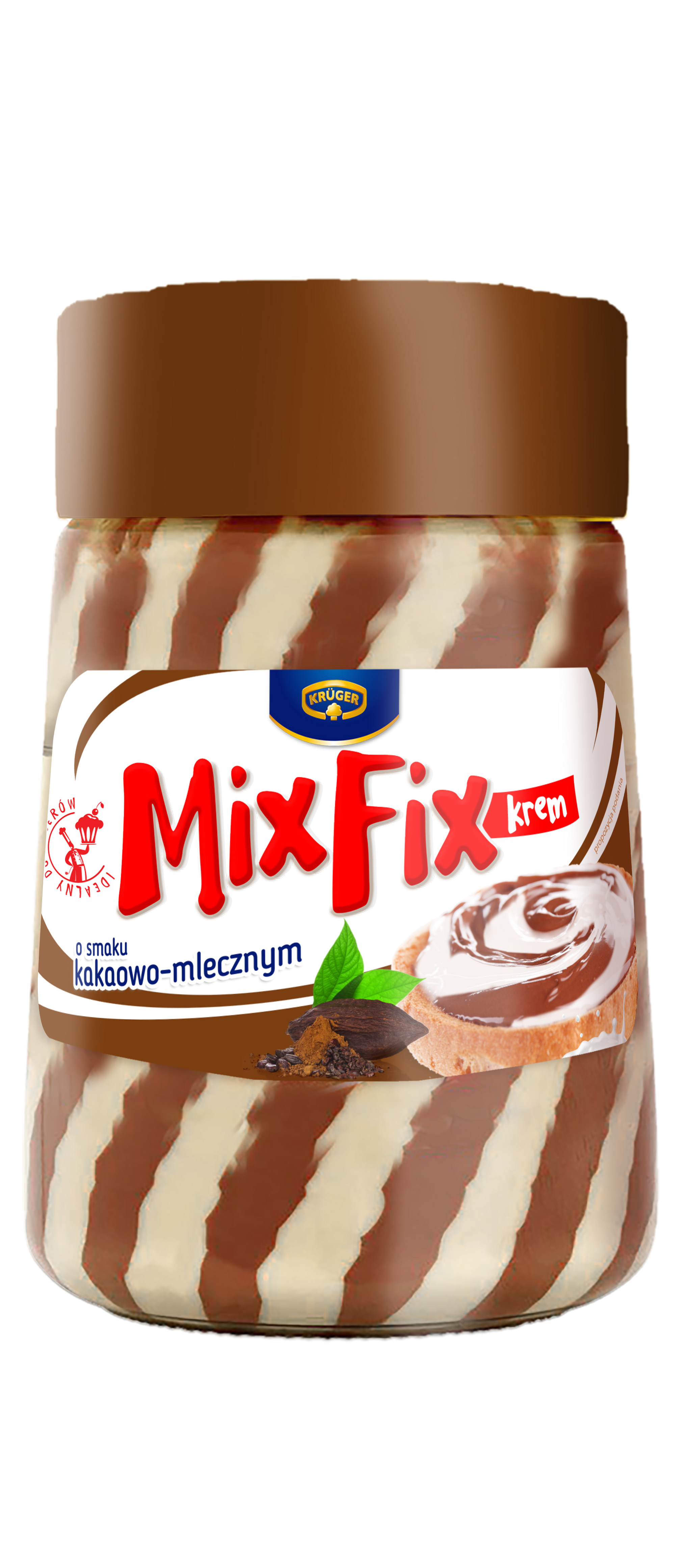 Krüger Mix Fix Cream with a cocoa-milk flavor