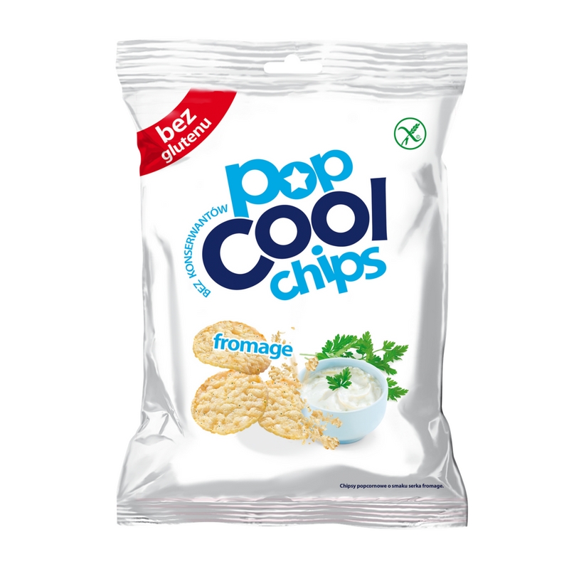 sonko popcool chips , corn snacks fromage