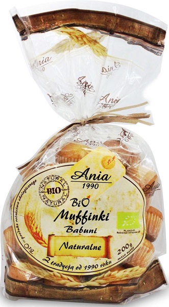 Bio Ania Natural organic grandma muffins