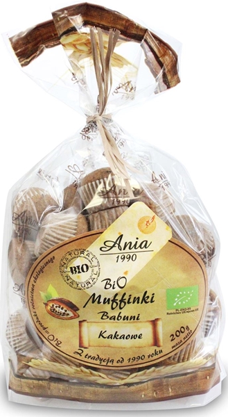 Muffins de la abuela con cacao ecológico Bio Ania