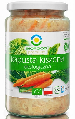 Bio Food Sauerkraut with carrots BIO