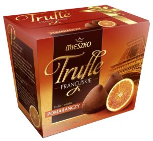 French truffles with the taste of orange