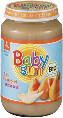 Baby Sun Deser BIO gruszka