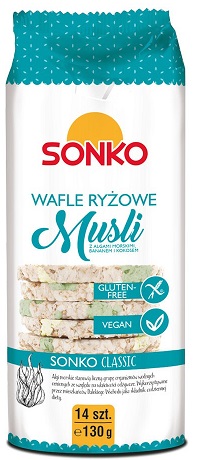 SONKO Muesli rice cakes