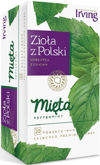 Irving Zioła z Polski herbatka ziołowa mięta
