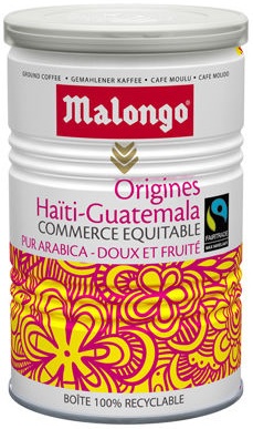 Малонго арабика молотый кофе - Гватемала Гаити