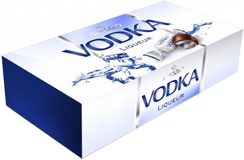 bombones de licor vodka con vodka