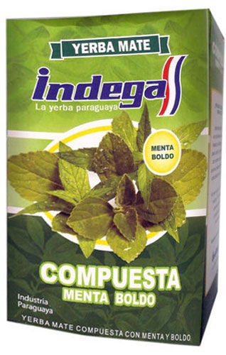 Yerba Mate Indega Compuesta Menta boldo
