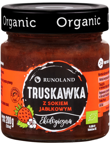 Runoland Dżem Truskawka z sokiem jabłkowym BIO