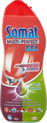 Multi -perfect gel for washing dishes in the dishwasher force the removal of fat