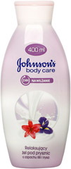 Johnson 's moisturizer shower gel Lily and iris