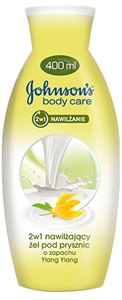 Johnson ' s Feuchtigkeitscreme, Duschgel Ylang-Ylang