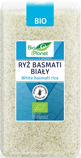 Bio Planet Ryż basmati biały bezglutenowy BIO