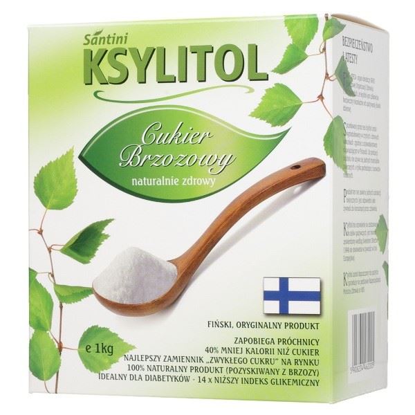 XYLITOL C CRYSTAL 1 кг - Сантини ( ФИНЛЯНДИЯ )