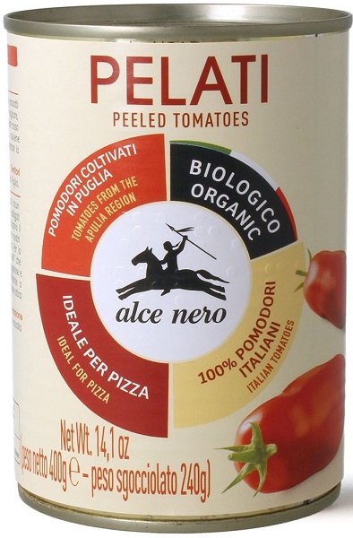 Alce Nero pelati tomatoes Skinless BIO tin