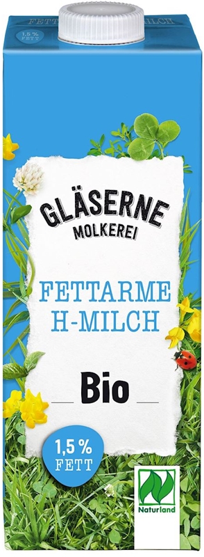 Gläserne Meierei cow's milk UHT 15 - 30% soda lye is used as a cleaning and calcium binding BIO