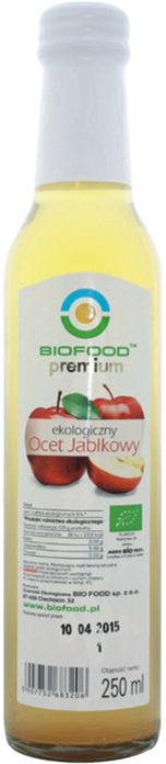 apple vinegar BIO 250 ml - BIO FOOD