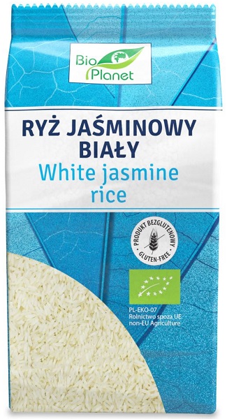 Bio Planet Glutenfreier weißer Jasminreis BIO