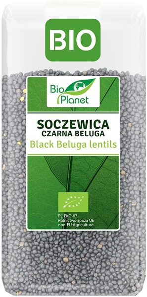 LENTILS BLACK BELUGA BIO 400 g - BIO PLANET