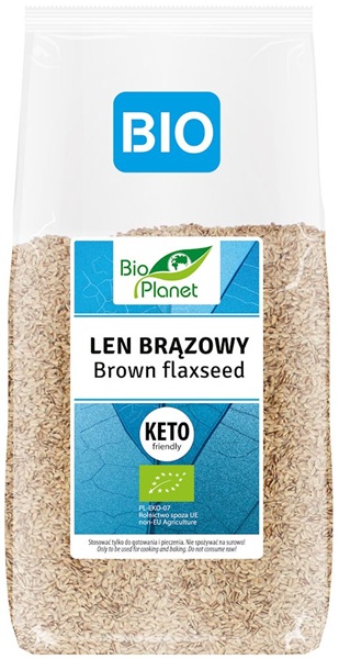 LEN BROWN ( GRAINES DE LIN ) BIO 400 g - BIO PLANET