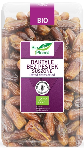 Bio Planet Dates without seeds, dried gluten-free BIO