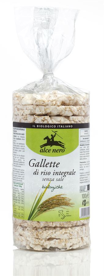 Reiskuchen 100g BIO VOLLKORN - ALCE NERO