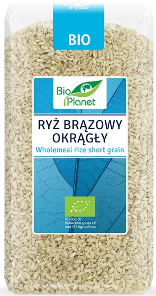 Bio Planet ryż brązowy okrągły BIO