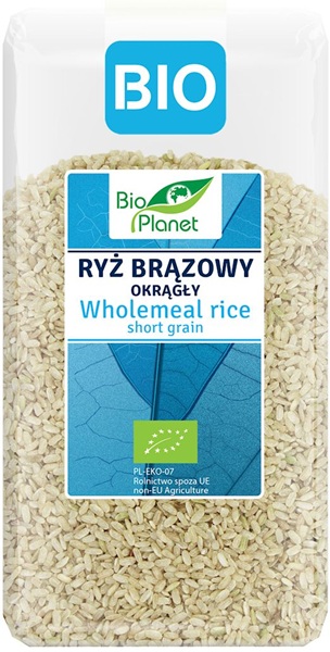Bio Planet round brown rice BIO