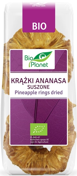 Кольца сушеного ананаса Bio Planet BIO